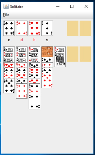 Graphical Solitaire